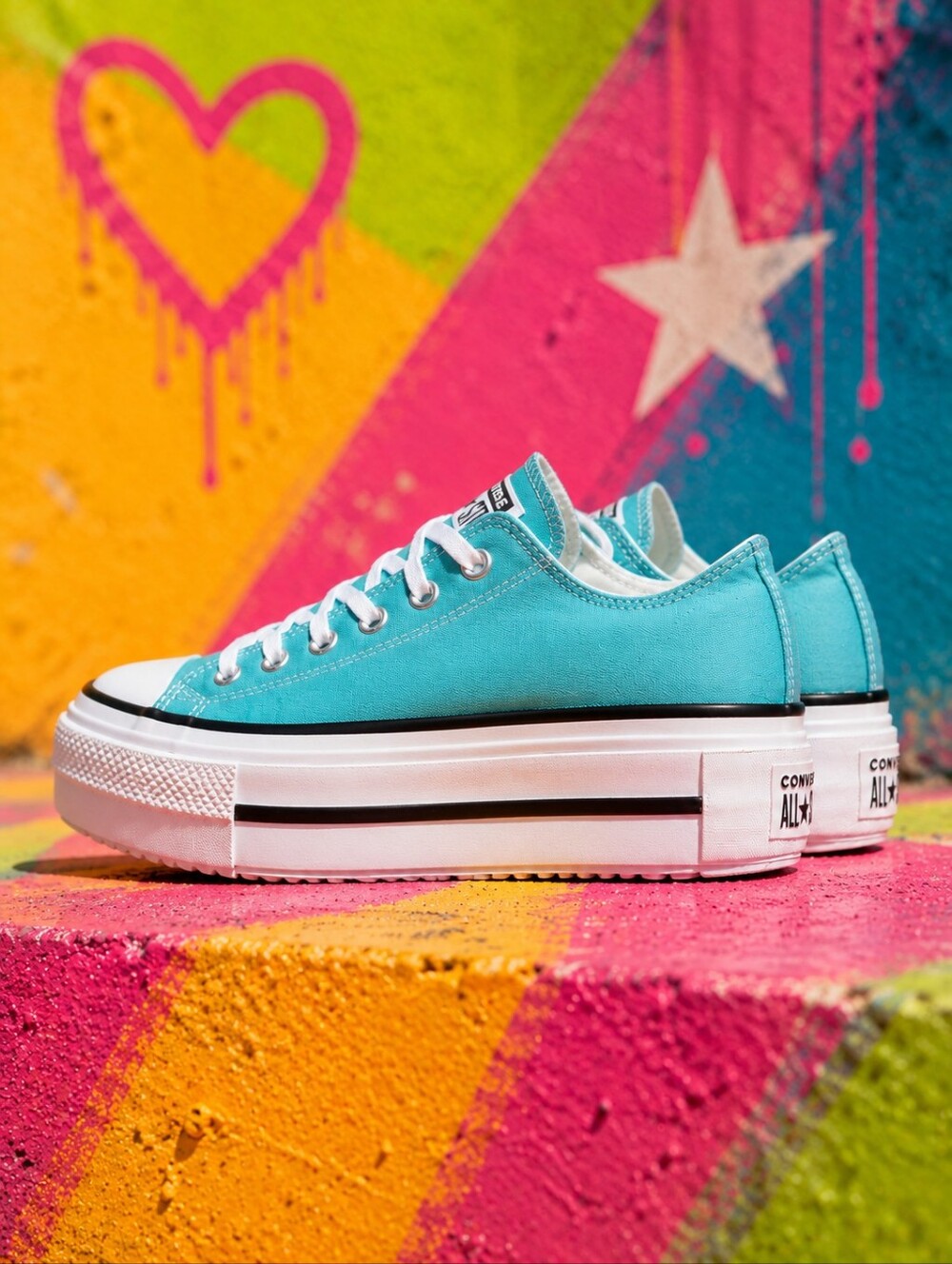 🥳 CONVERSE Chuck Taylor All Star Stack Low Top Platform Sneakers Womens 10.5 - Picture 3 of 12